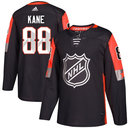 Adidas Chicago Blackhawks #88 Patrick Kane Black 2018 All-Star Central Division Authentic Stitched Youth NHL Jersey